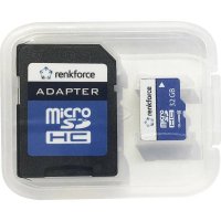 Renkforce Micro-SDHC-Karte 32GB Class 10 inkl. Adapter