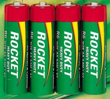 Rocket Batterie AA R6 1,5V